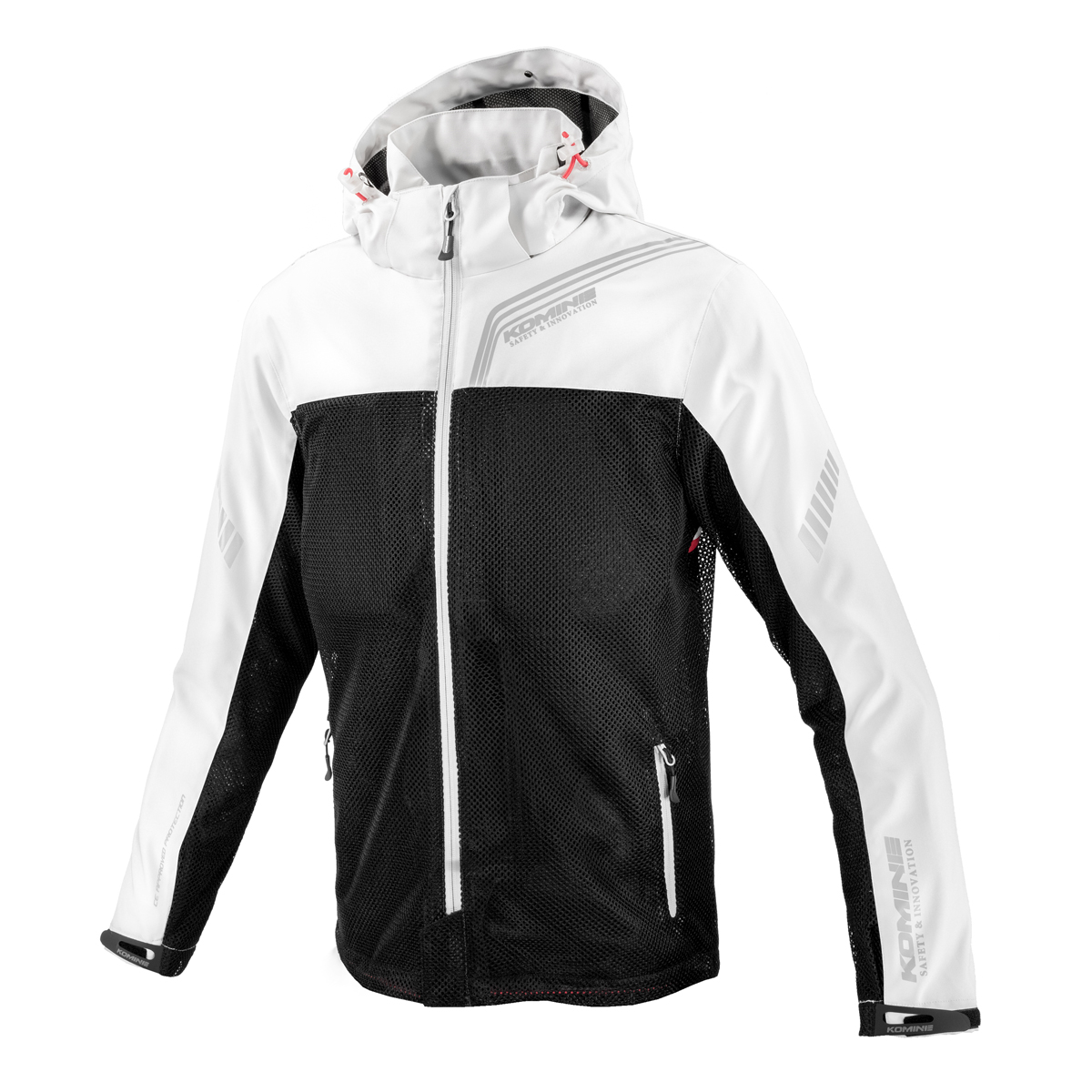 JK-179 エニグマライト ハーフメッシュパーカ